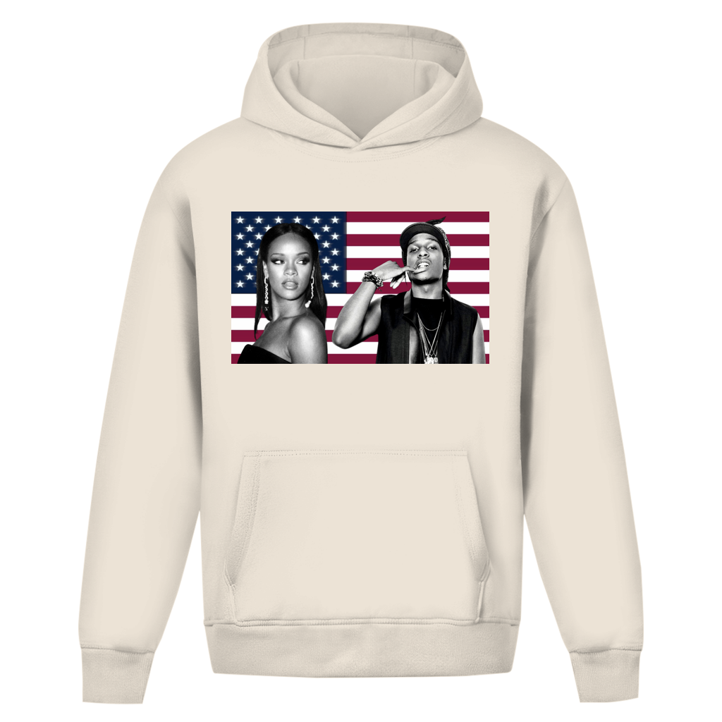Oversized Rihanna & A$AP Hoodie