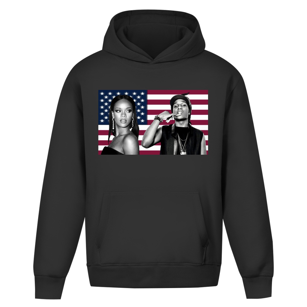 Oversized Rihanna & A$AP Hoodie