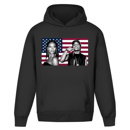 Oversized Rihanna & A$AP Hoodie