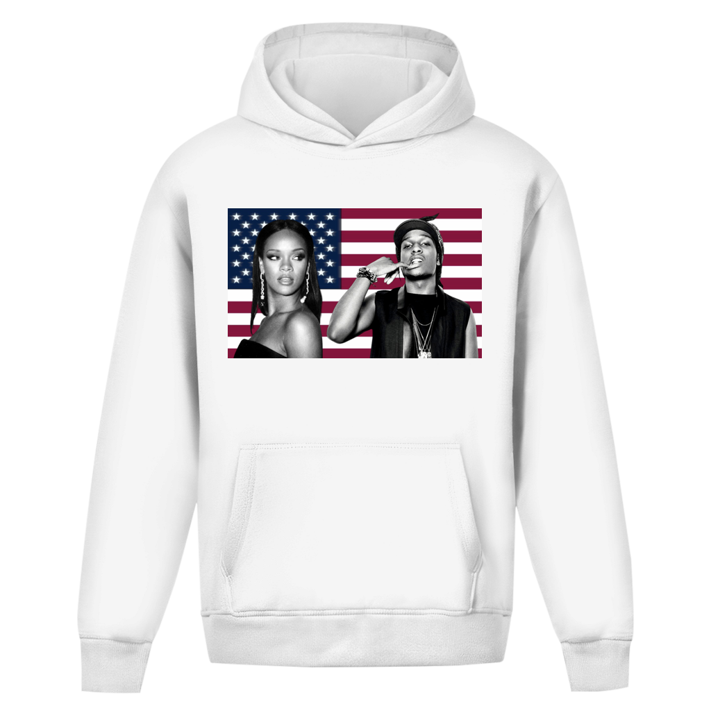Oversized Rihanna & A$AP Hoodie