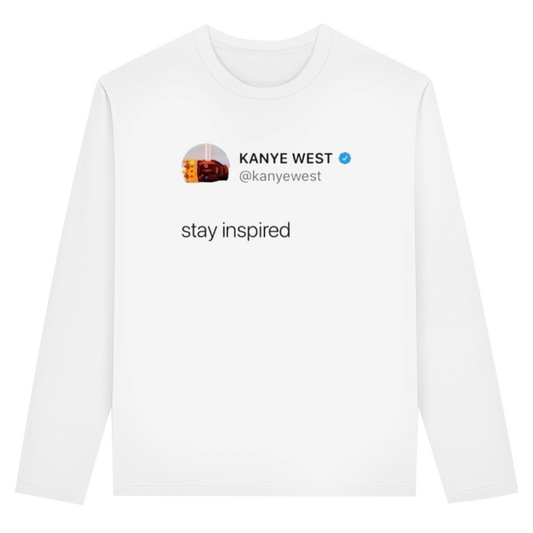 Stay Inspired Longsleeve